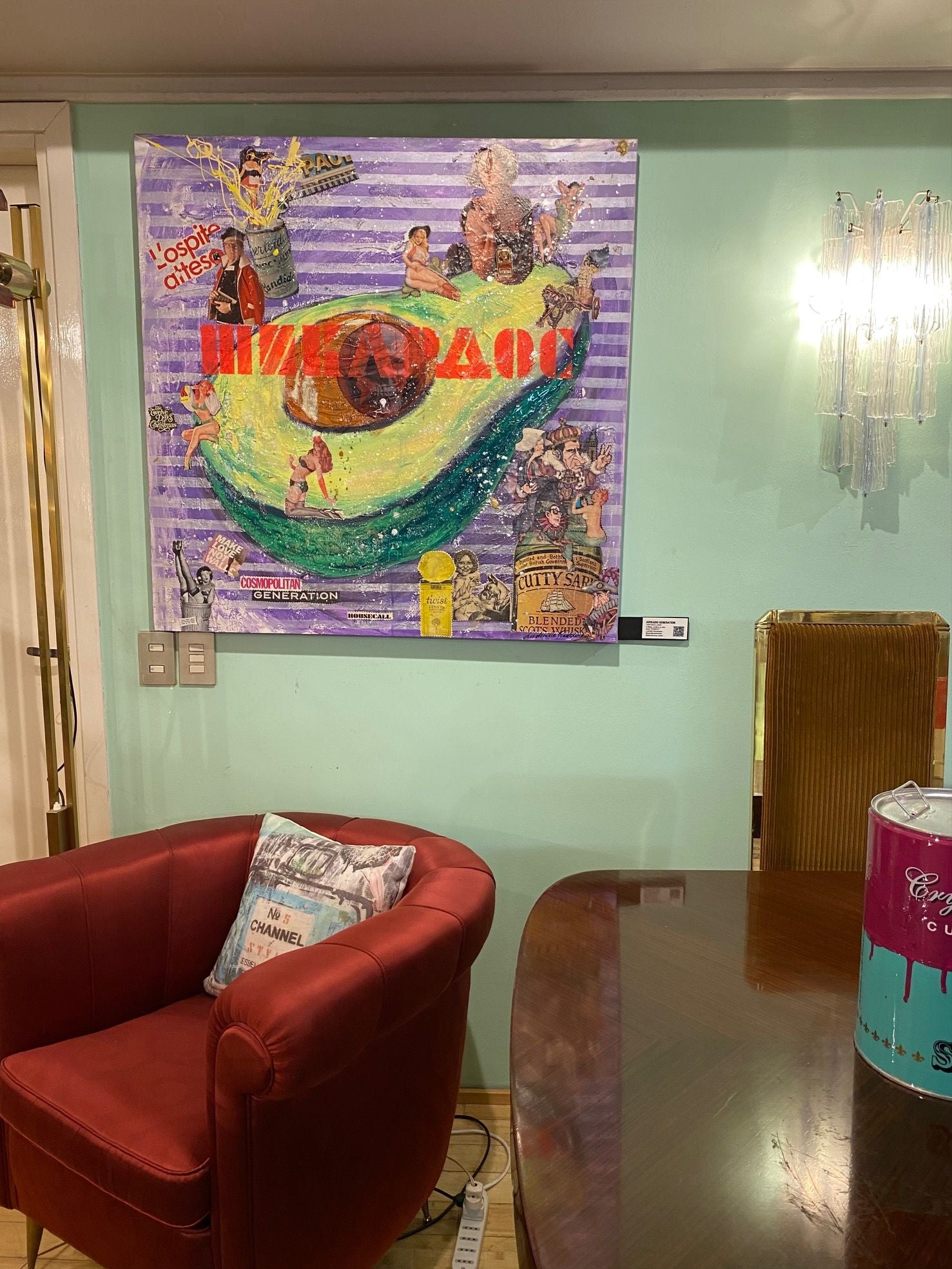 Avocado Generation, Artwork 100X100Cm, Anno 2019