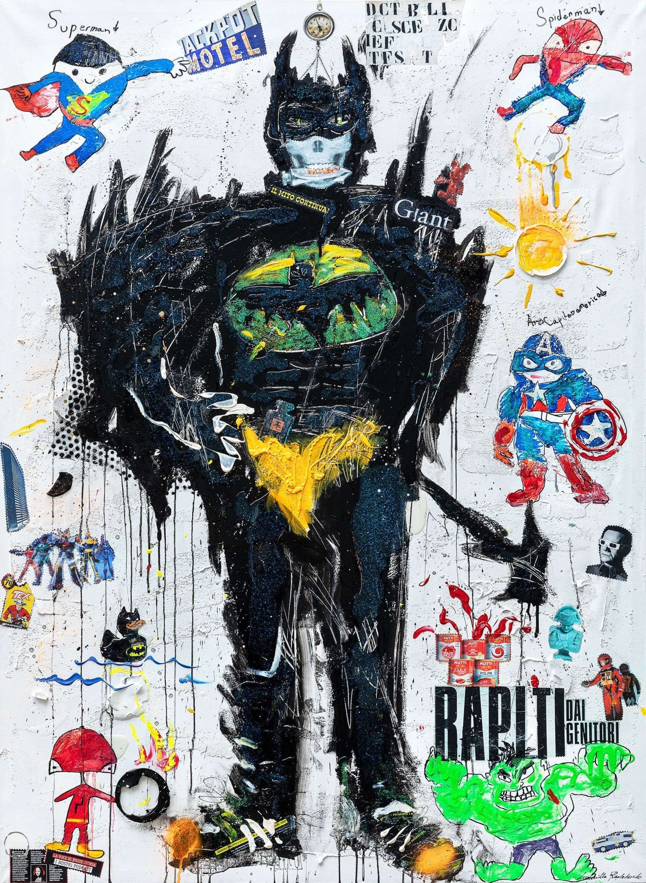 Badman 180X130Cm Opera Darte - Pezzo Unico 2020