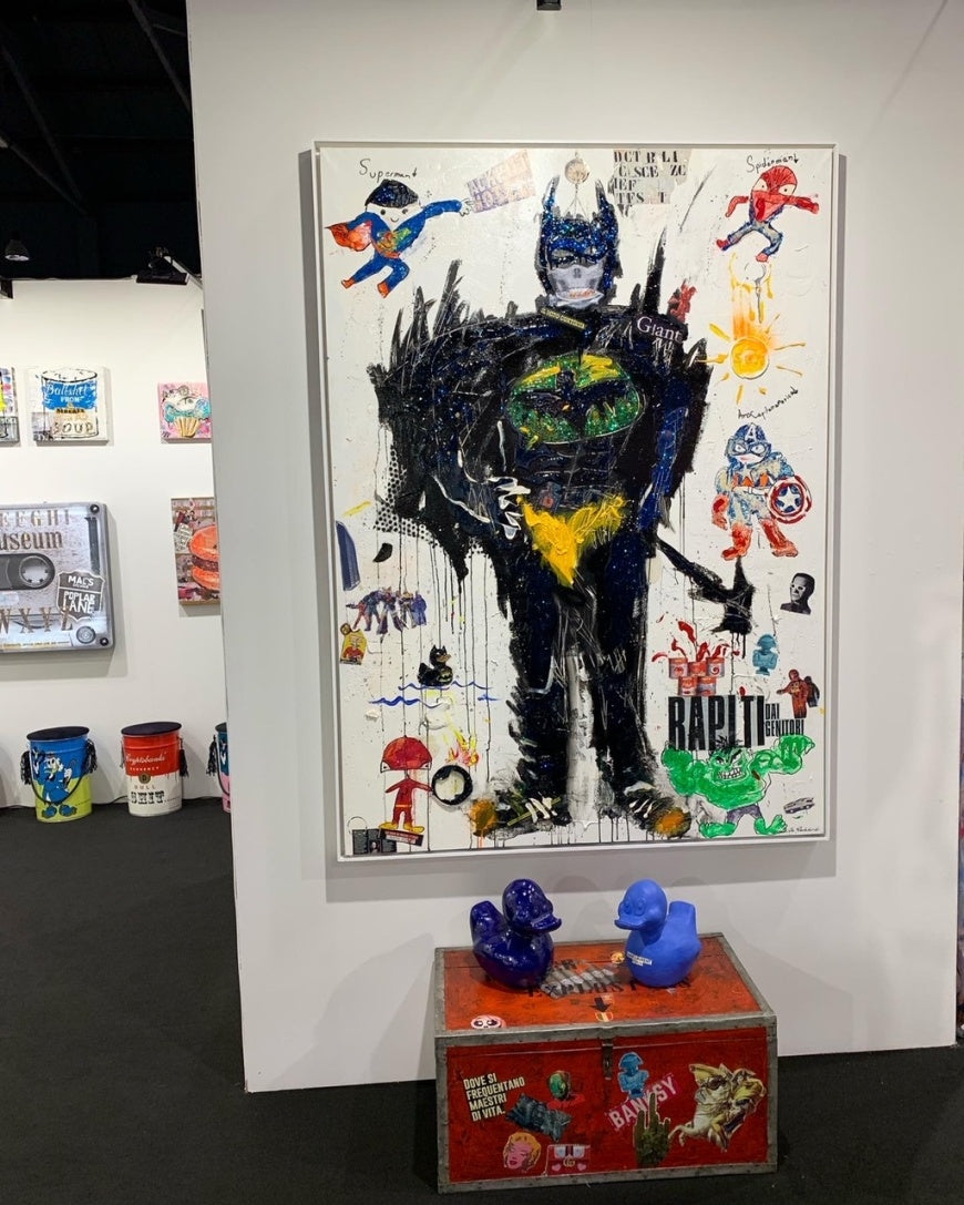 Badman 180X130Cm Opera Darte - Pezzo Unico 2020