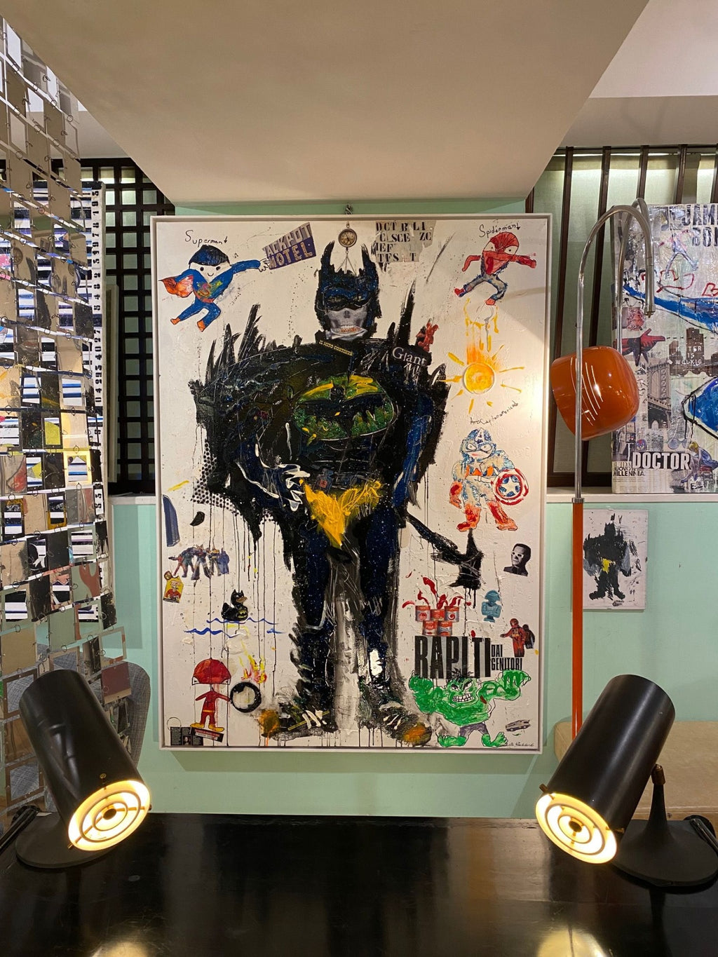 Badman 180X130Cm Opera Darte - Pezzo Unico 2020