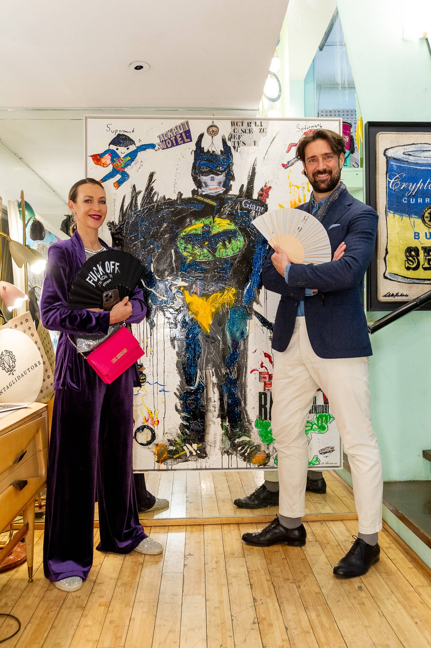 Badman 180X130Cm Opera Darte - Pezzo Unico 2020