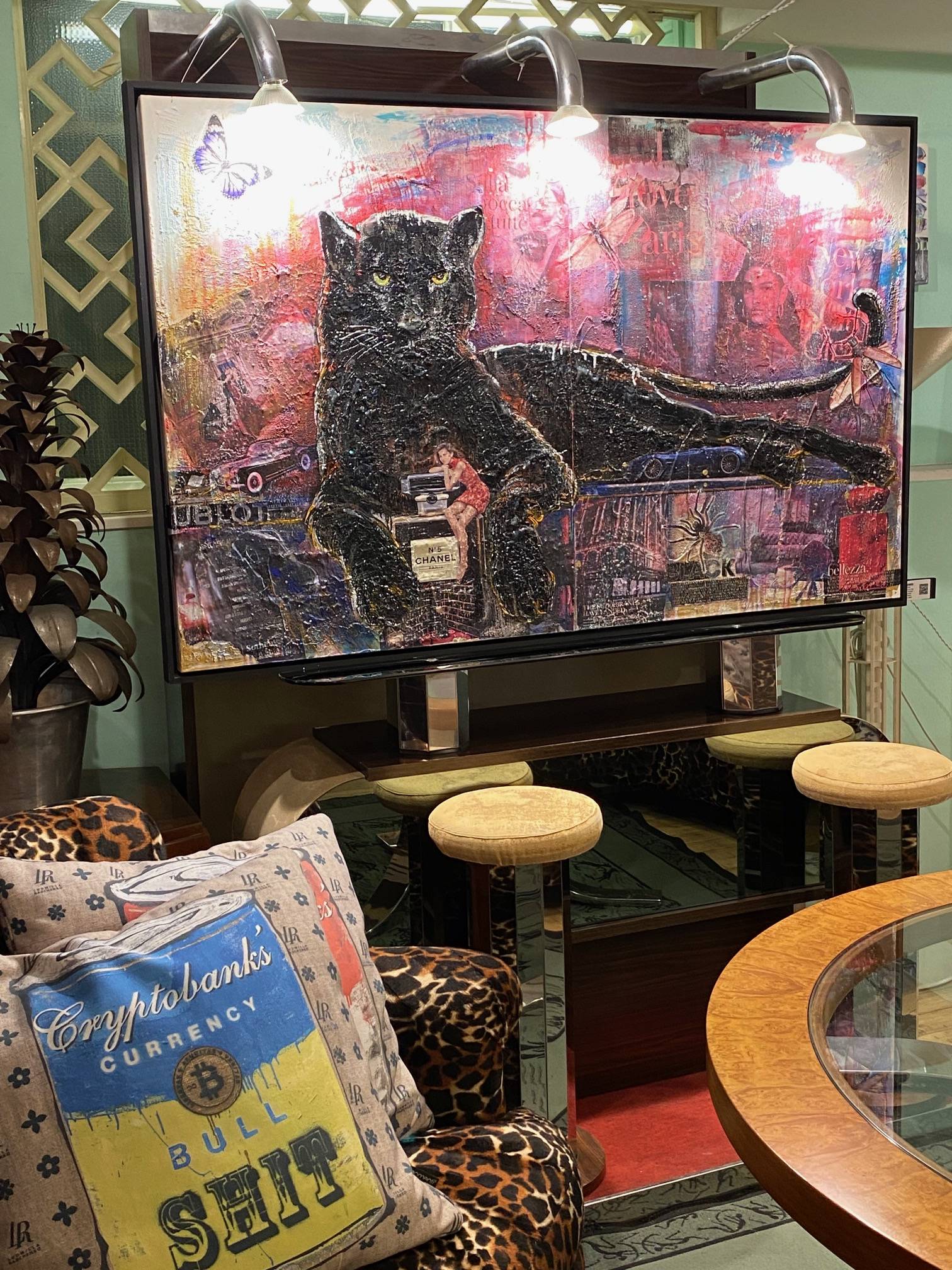 Black Power, Artwork 100X160 Cm