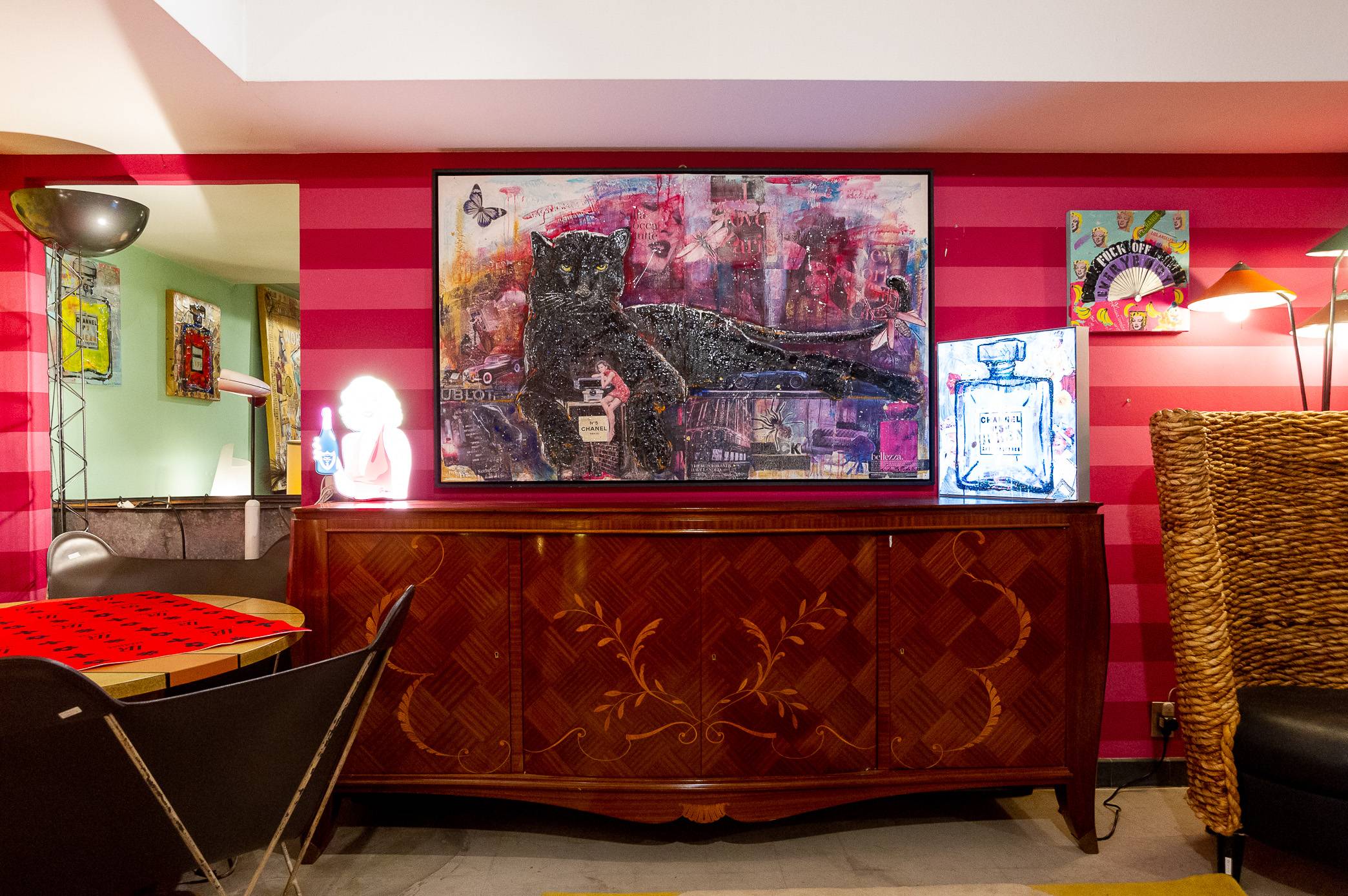 Black Power, Artwork 100X160 Cm