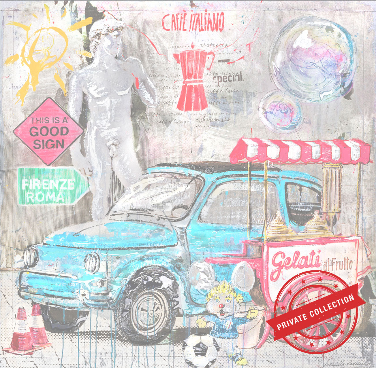 Candy Pop, Artwork 120X120Cm, 2017