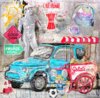 Candy Pop, Artwork 120X120Cm, 2017