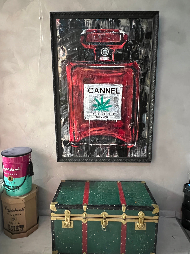 Cannel 170X120Cm, Con La Cornice, 150X100 Senza La Cornice, 2019