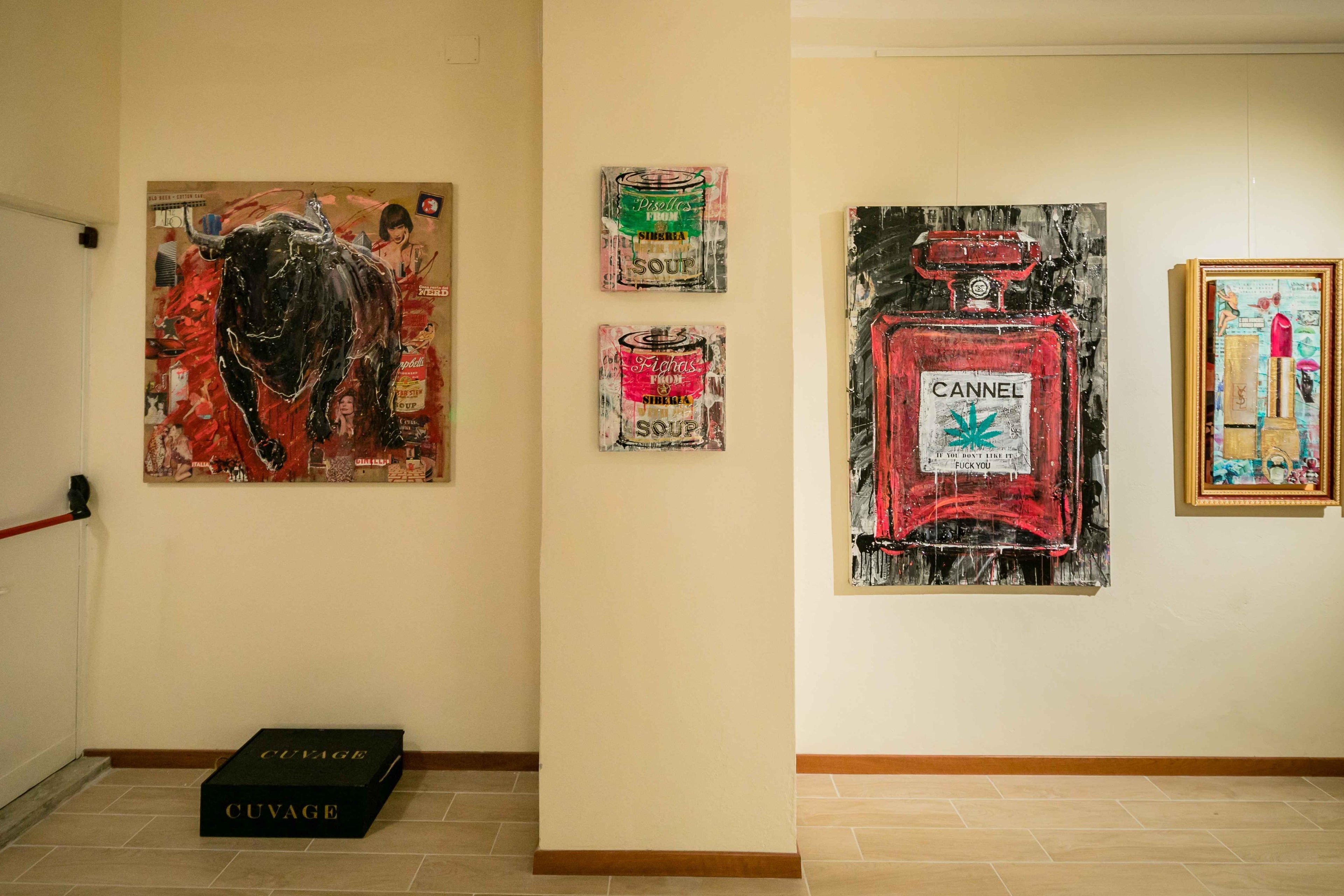 Cannel 170X120Cm, Con La Cornice, 150X100 Senza La Cornice, 2019