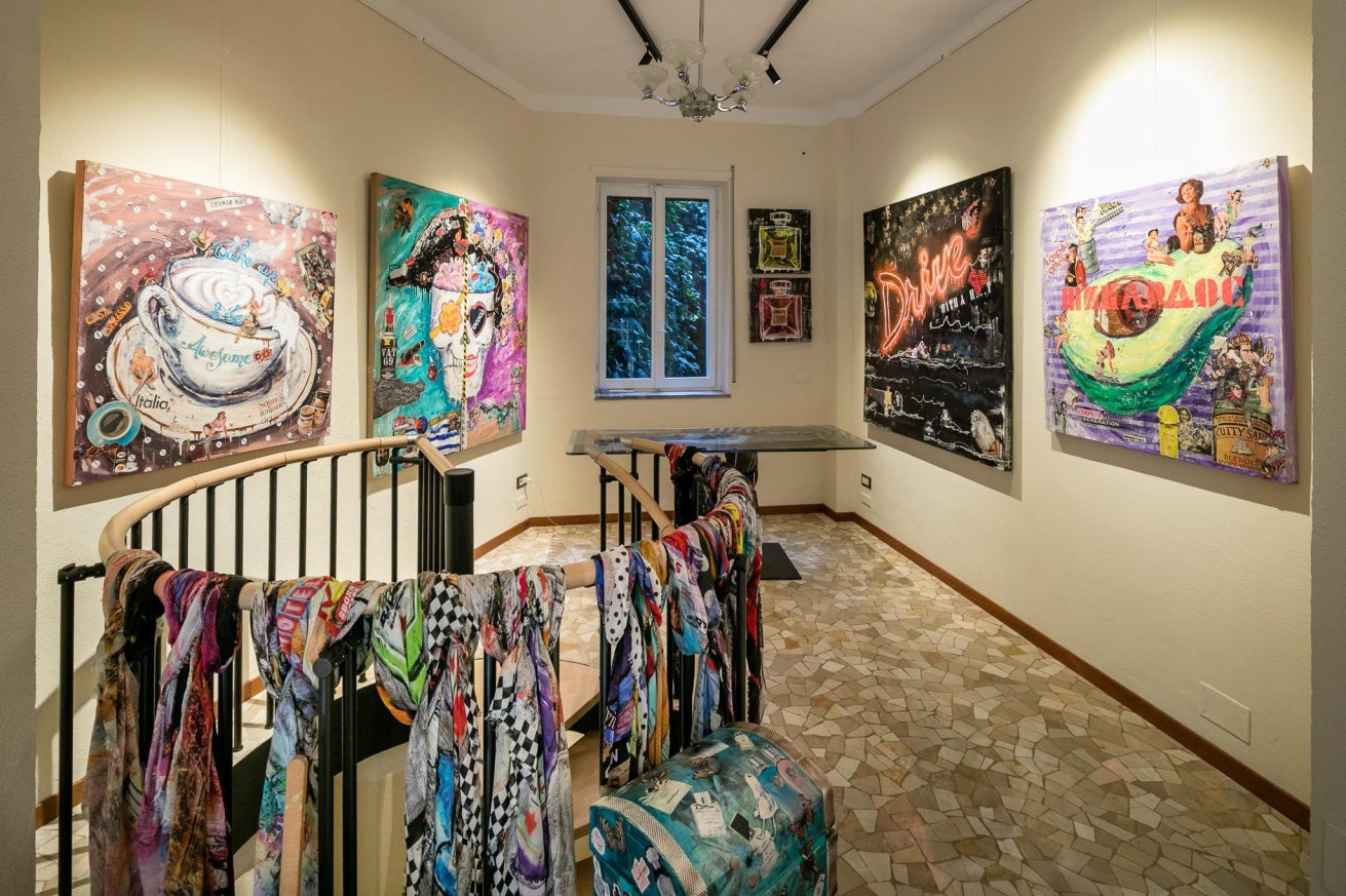 Cappuccino, Artwork 100X100Cm, Anno 2019