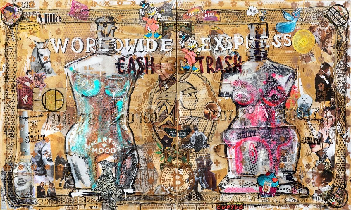 Cash Or Trash 120X200, Art Work 2024