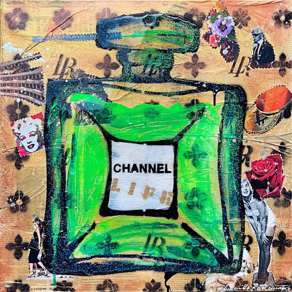 Channel Life Green 50X50Cm