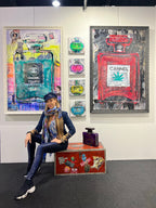 Chi Ha Tempo 150X100Cm, Con La Cornice 115X165Cm 2022