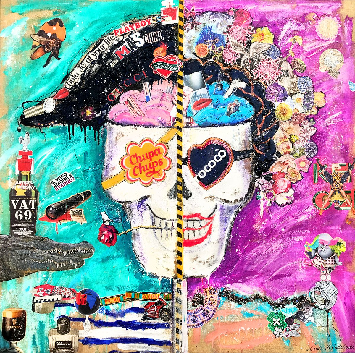 Chupa Choops Unisex, Artwork 150X150Cm, Anno 2019