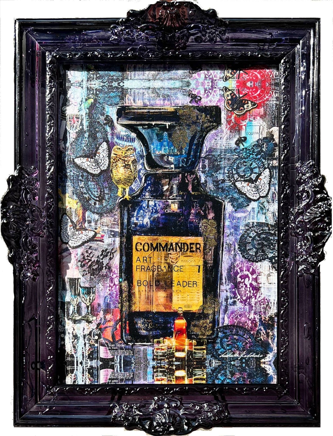 Commander Multiplo Darte In Materiali Riciclati 114X87Cm, Serie Art Reborn Limited Edition