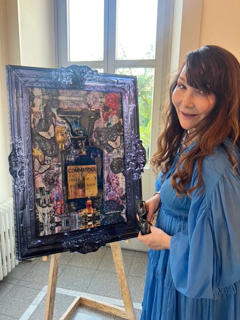 Commander Multiplo Darte In Materiali Riciclati 114X87Cm, Serie Art Reborn Limited Edition