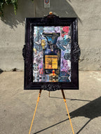 Commander Multiplo Darte In Materiali Riciclati 114X87Cm, Serie Art Reborn Limited Edition