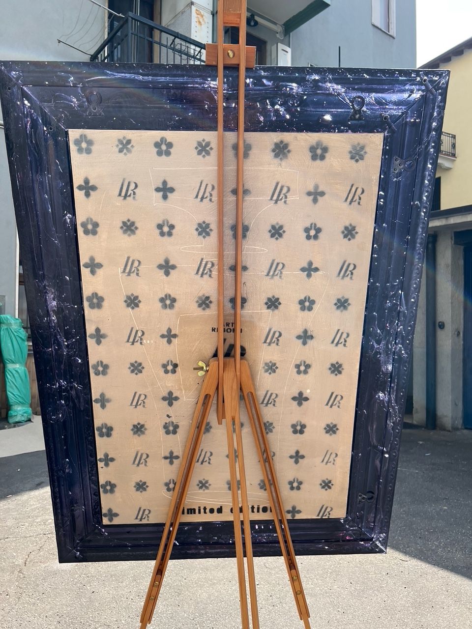 Commander Multiplo Darte In Materiali Riciclati 114X87Cm, Serie Art Reborn Limited Edition