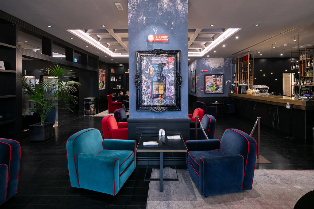 Commander Multiplo Darte In Materiali Riciclati 114X87Cm, Serie Art Reborn Limited Edition