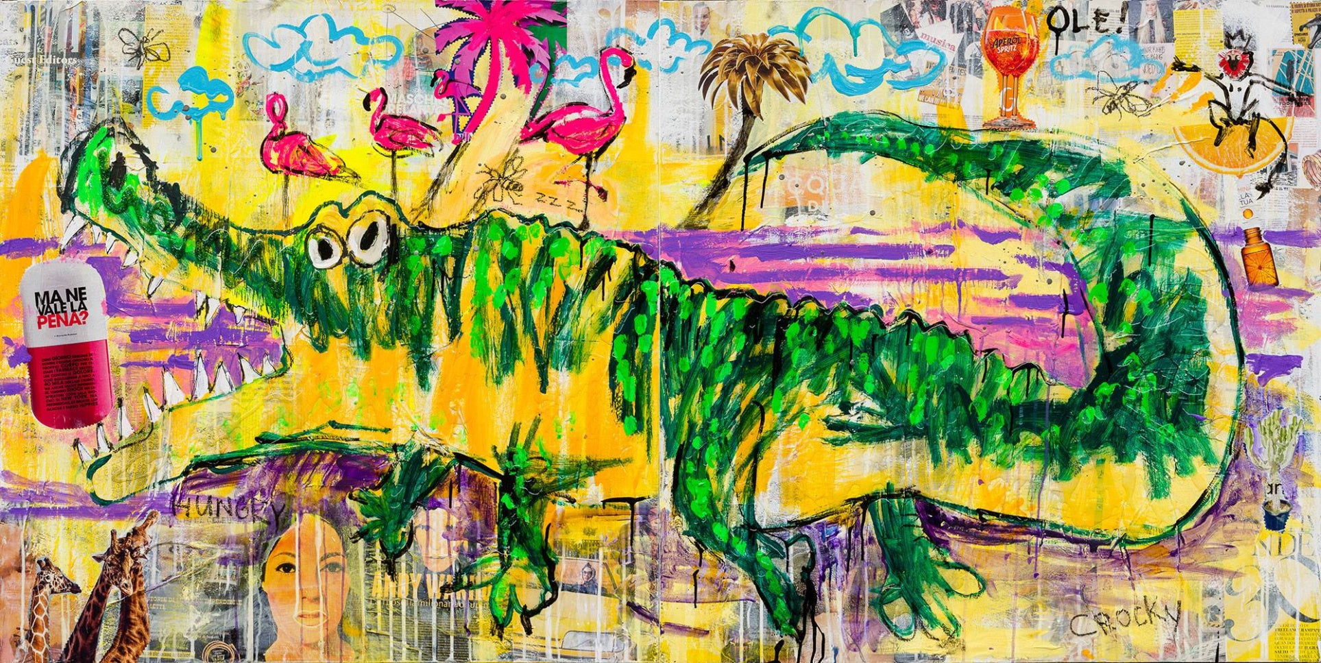 Crocki Deal, Artwork 100X200Cm, Anno 2017