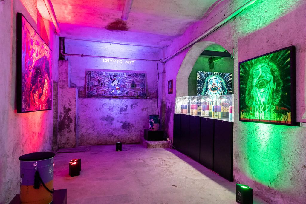 Crypto Dollar 2022 , Multiplo Darte Su Plexiglass 100X200Cm