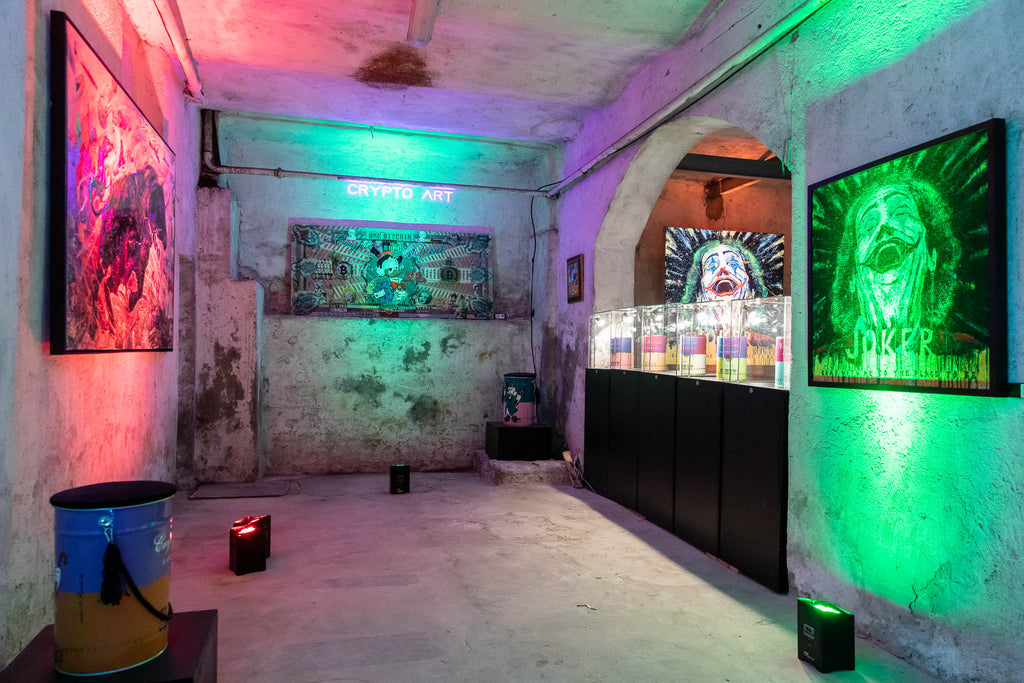 Crypto Dollar 2022 , Multiplo Darte Su Plexiglass 100X200Cm