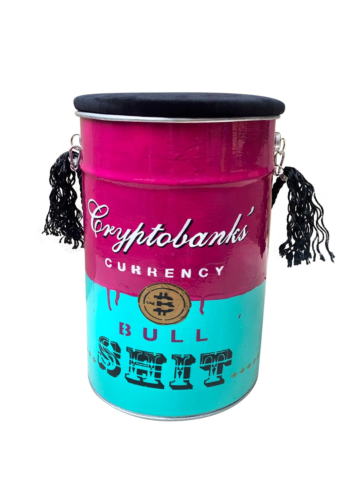 Crypto Pouf Fucsia/Tiffani