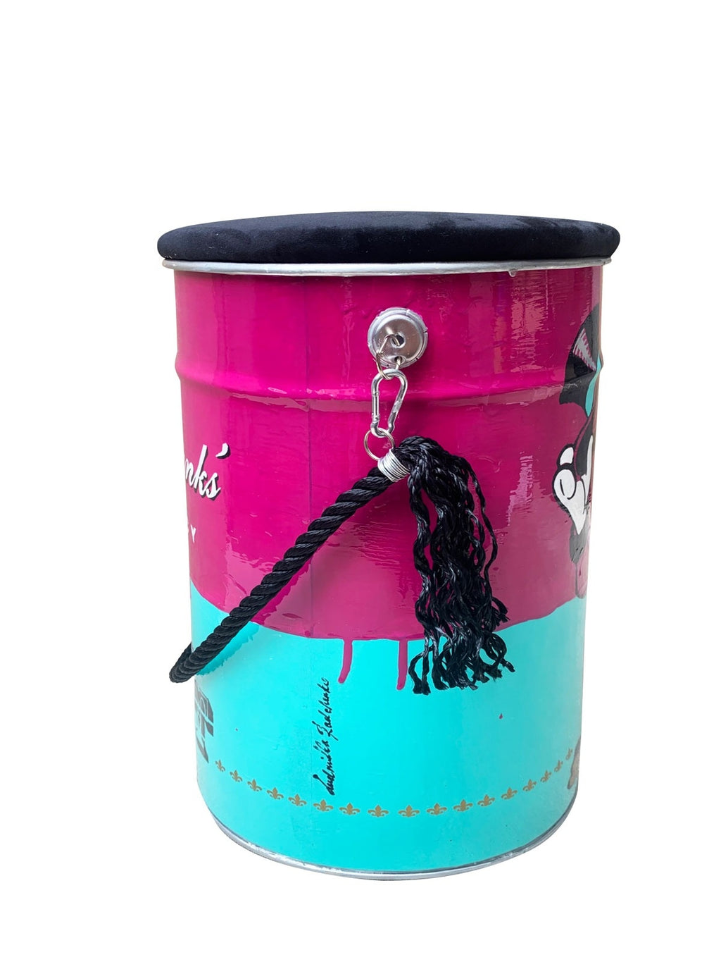 Crypto Pouf Fucsia/Tiffani