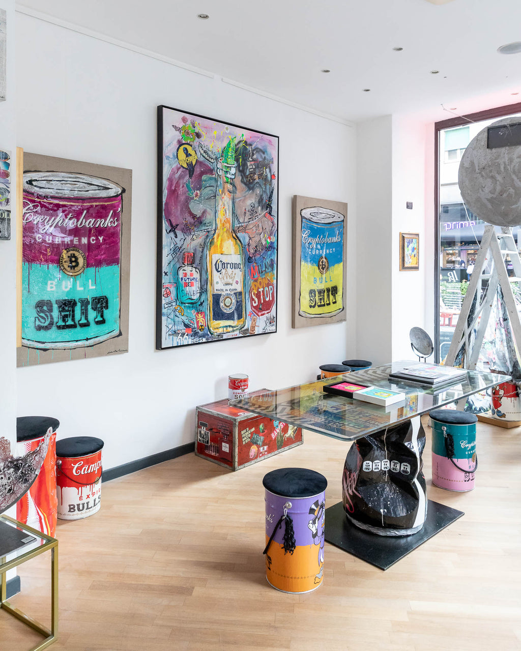 Cryptosoup Currency Bullshit Blue 130X90