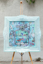 Defender Multiplo Darte In Materiali Riciclati 87X87Cm, Serie Art Reborn Limited Edition