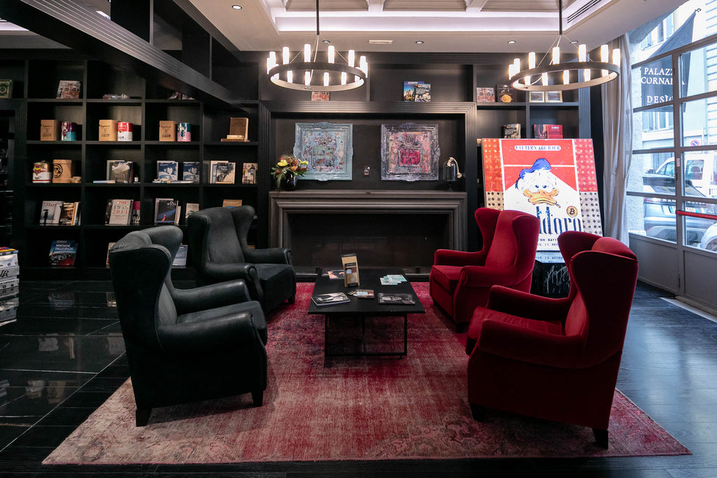 Defender Multiplo Darte In Materiali Riciclati 87X87Cm, Serie Art Reborn Limited Edition