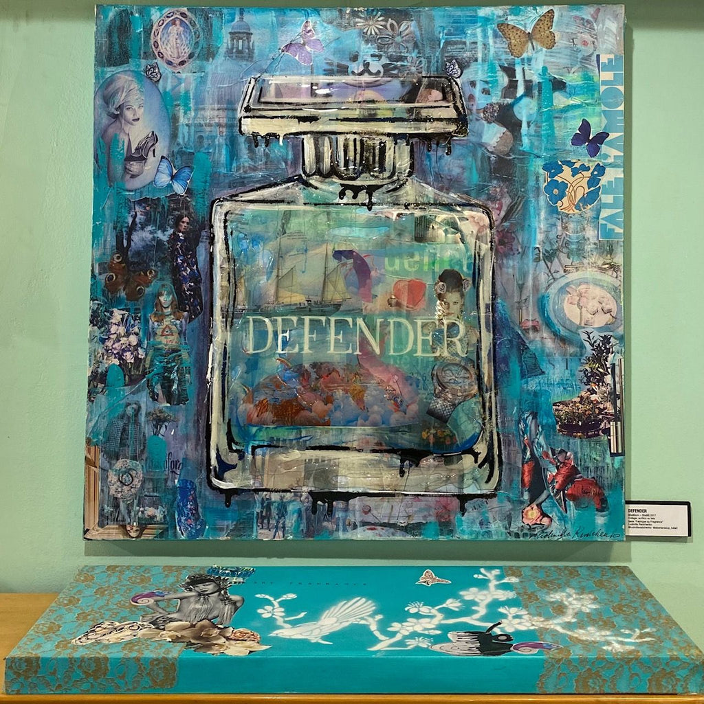 Defender, Artwork, 80X80cm, 2017