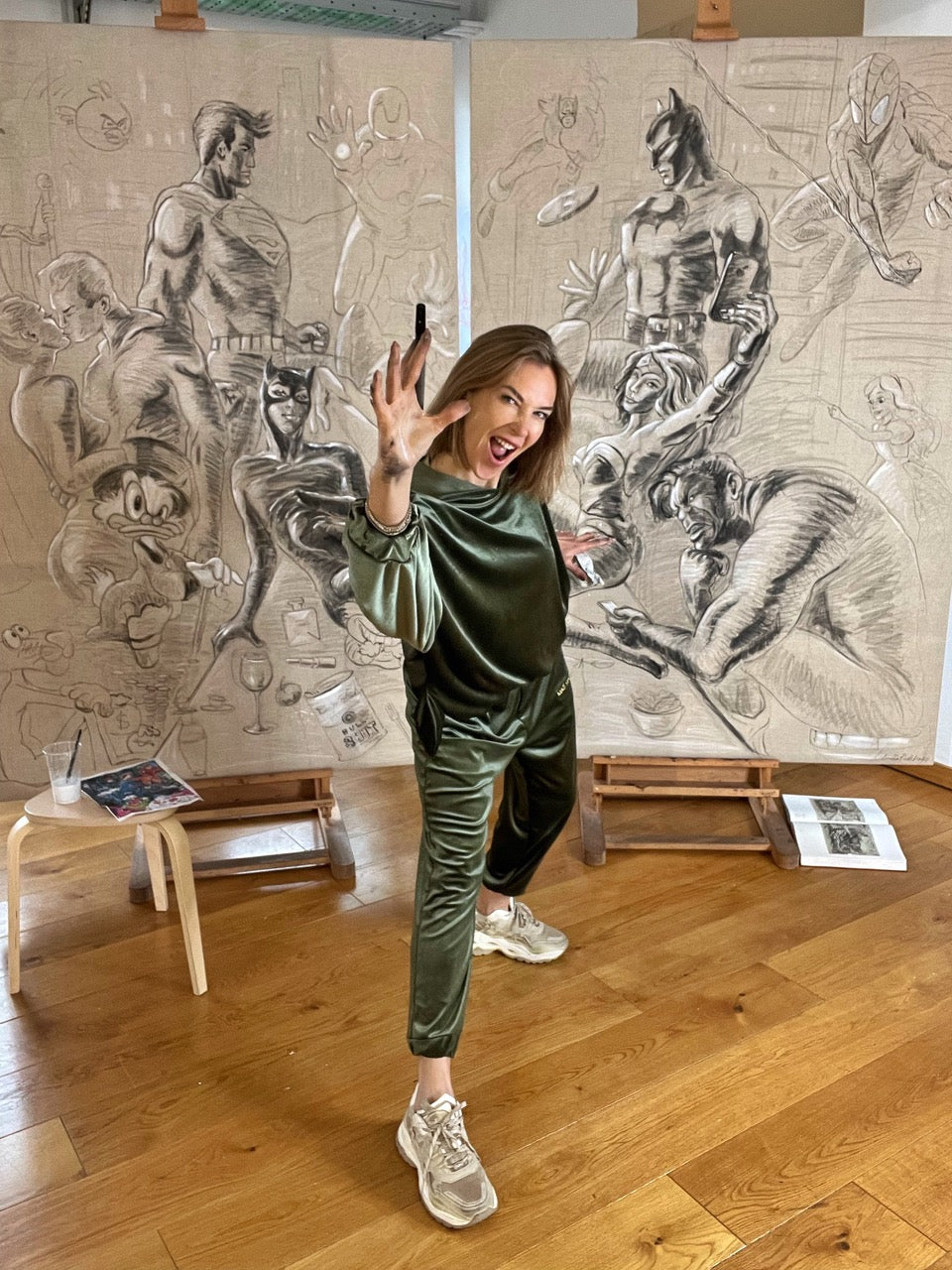 Disegno Preparatorio/Accademico Di The Last Dinner Of Power, 200X280, 2022