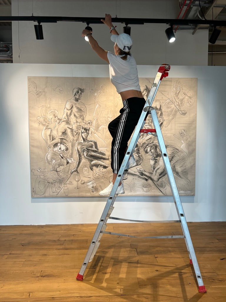 Disegno Preparatorio/Accademico Di The Last Dinner Of Power, 200X280, 2022