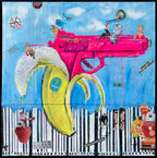 Dolce Banana, Artwork 150X150Cm, Anno 2019