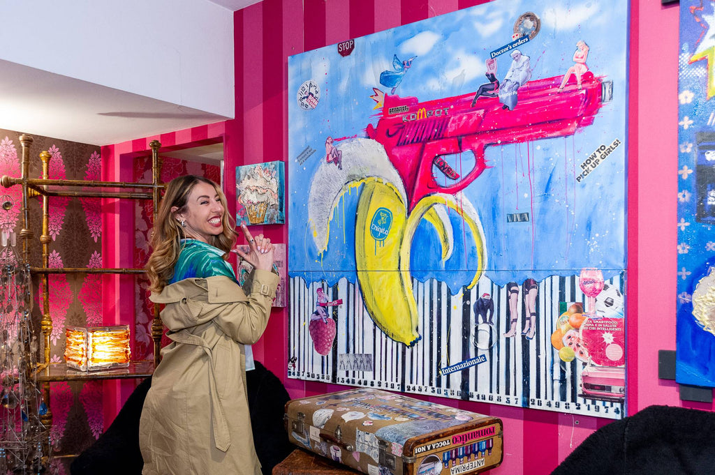 Dolce Banana, Artwork 150X150Cm, Anno 2019