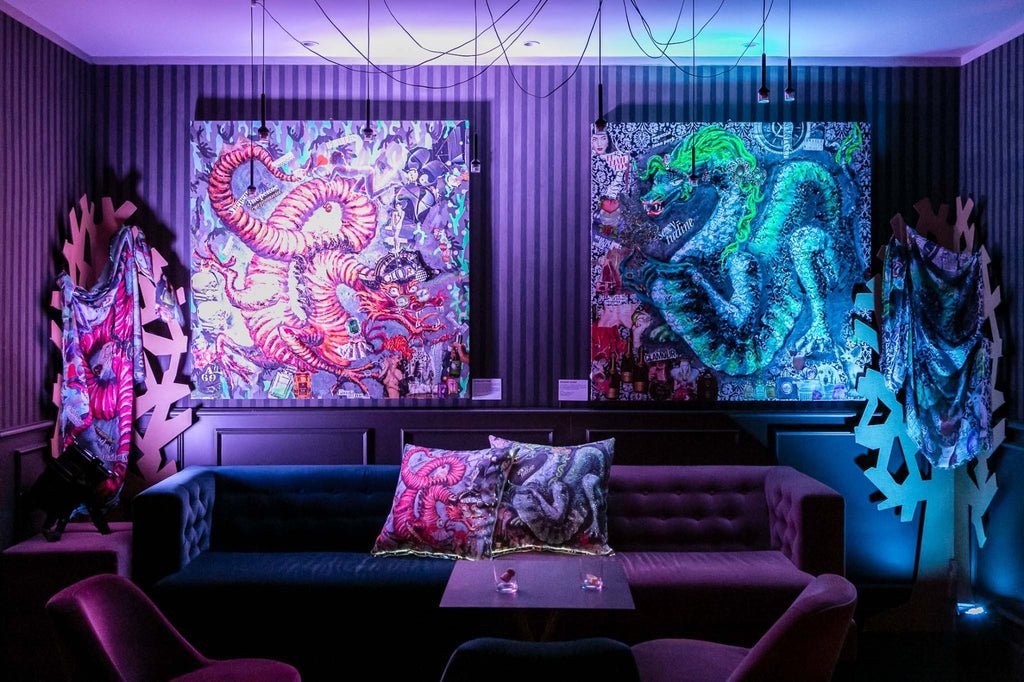 Dragon Queen, Artwork 130X130Cm, Anno 2016/2017