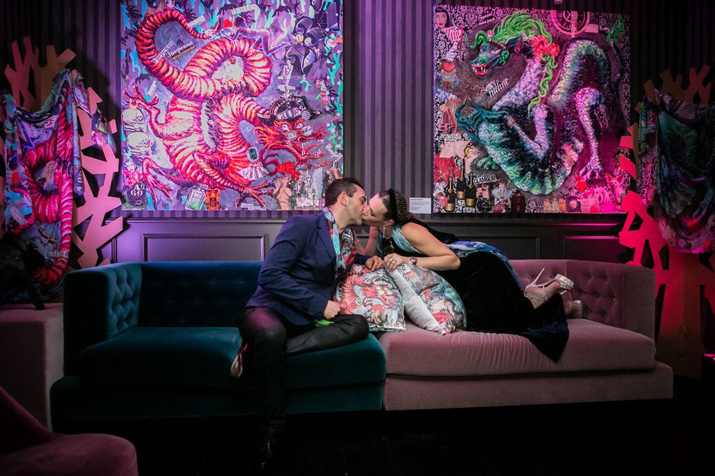 Dragon Queen, Artwork 130X130Cm, Anno 2016/2017