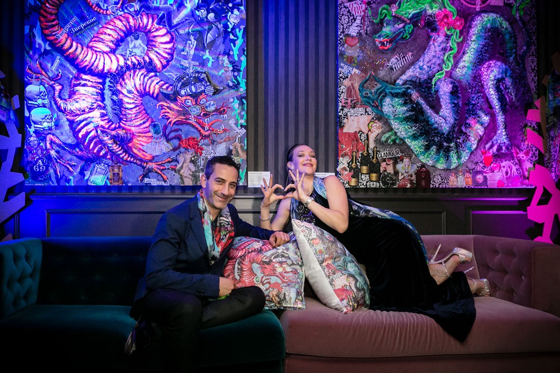 Dragon Queen, Artwork 130X130Cm, Anno 2016/2017