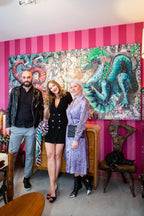 Dragon Queen, Artwork 130X130Cm, Anno 2016/2017