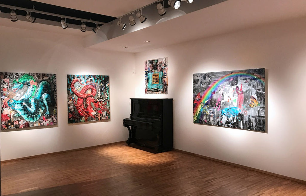 Dragon Queen, Artwork 130X130Cm, Anno 2016/2017