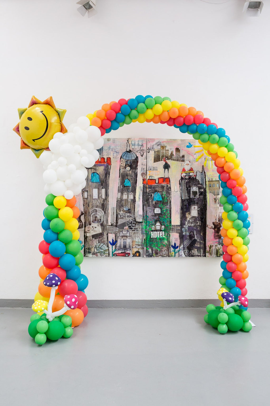 Dream Castle, Opera Darte, Pezzo Unico 150X200Cm, Anno 2017