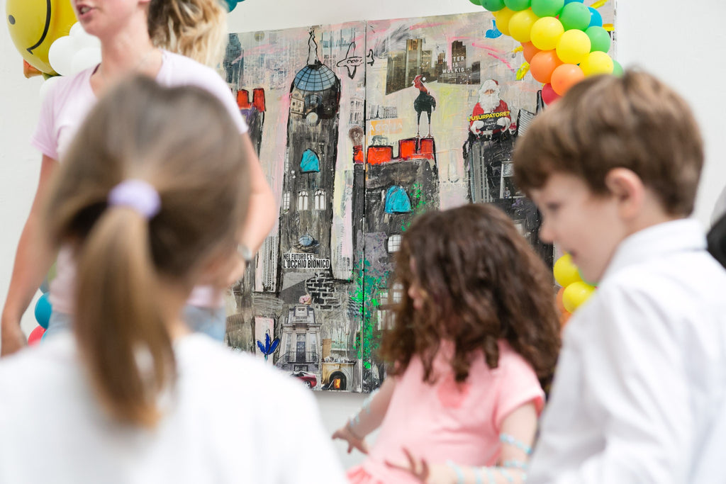 Dream Castle, Opera Darte, Pezzo Unico 150X200Cm, Anno 2017