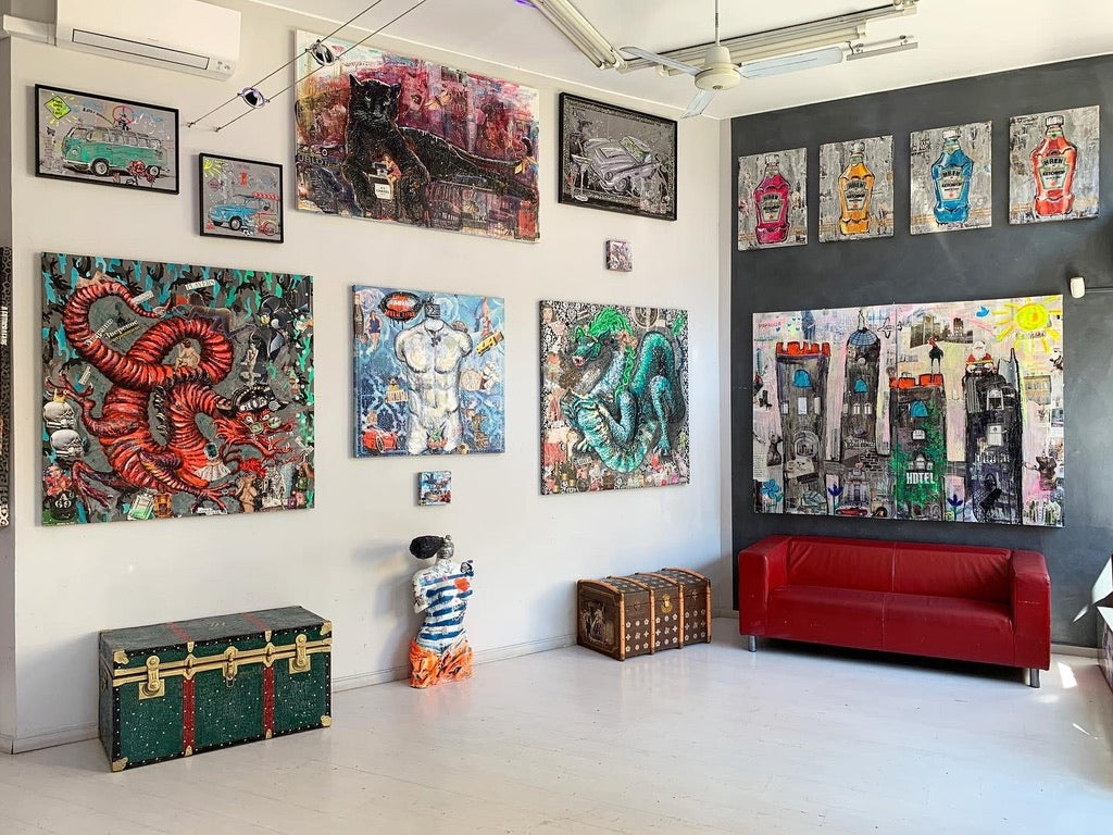 Dream Castle, Opera Darte, Pezzo Unico 150X200Cm, Anno 2017