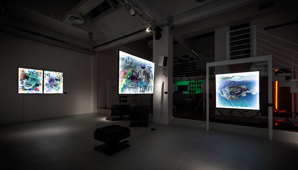 Eco Fish, Artwork 65X65 Cm, Lenticolare 3D