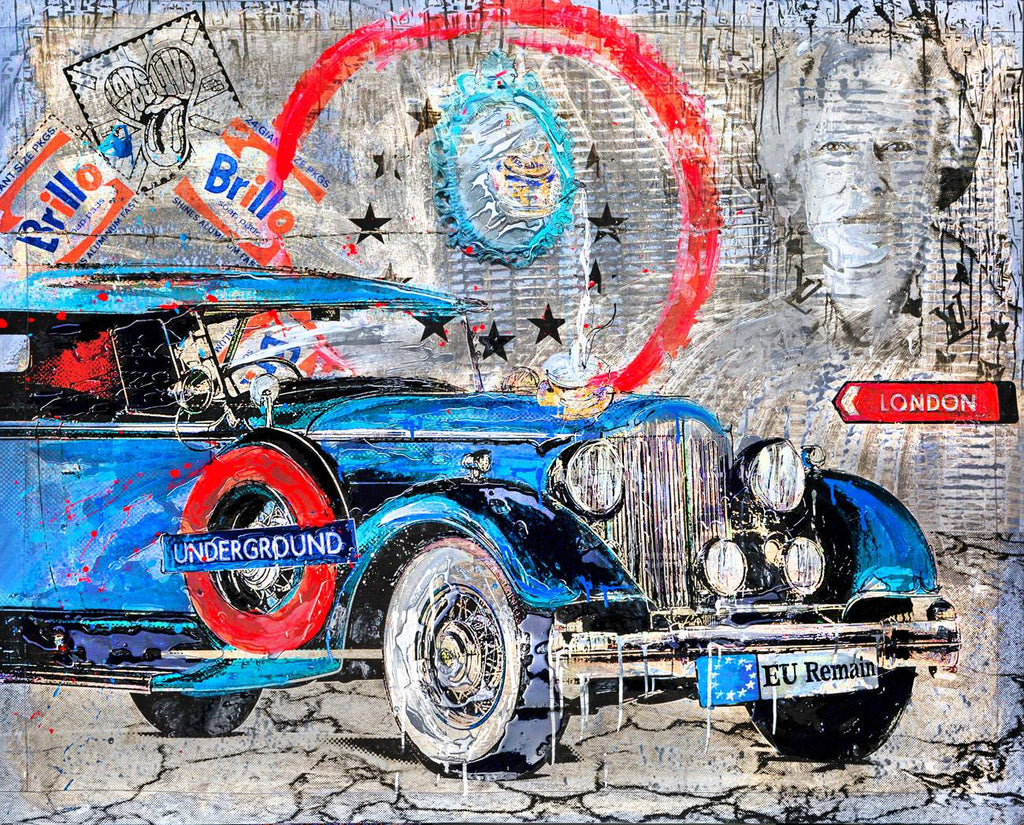 Eu Brexit, Artwork 120X150Cm, Anno 2017