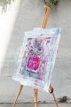 Executive Multiplo Darte In Materiali Riciclati 87X87Cm, Serie Art Reborn Limited Edition