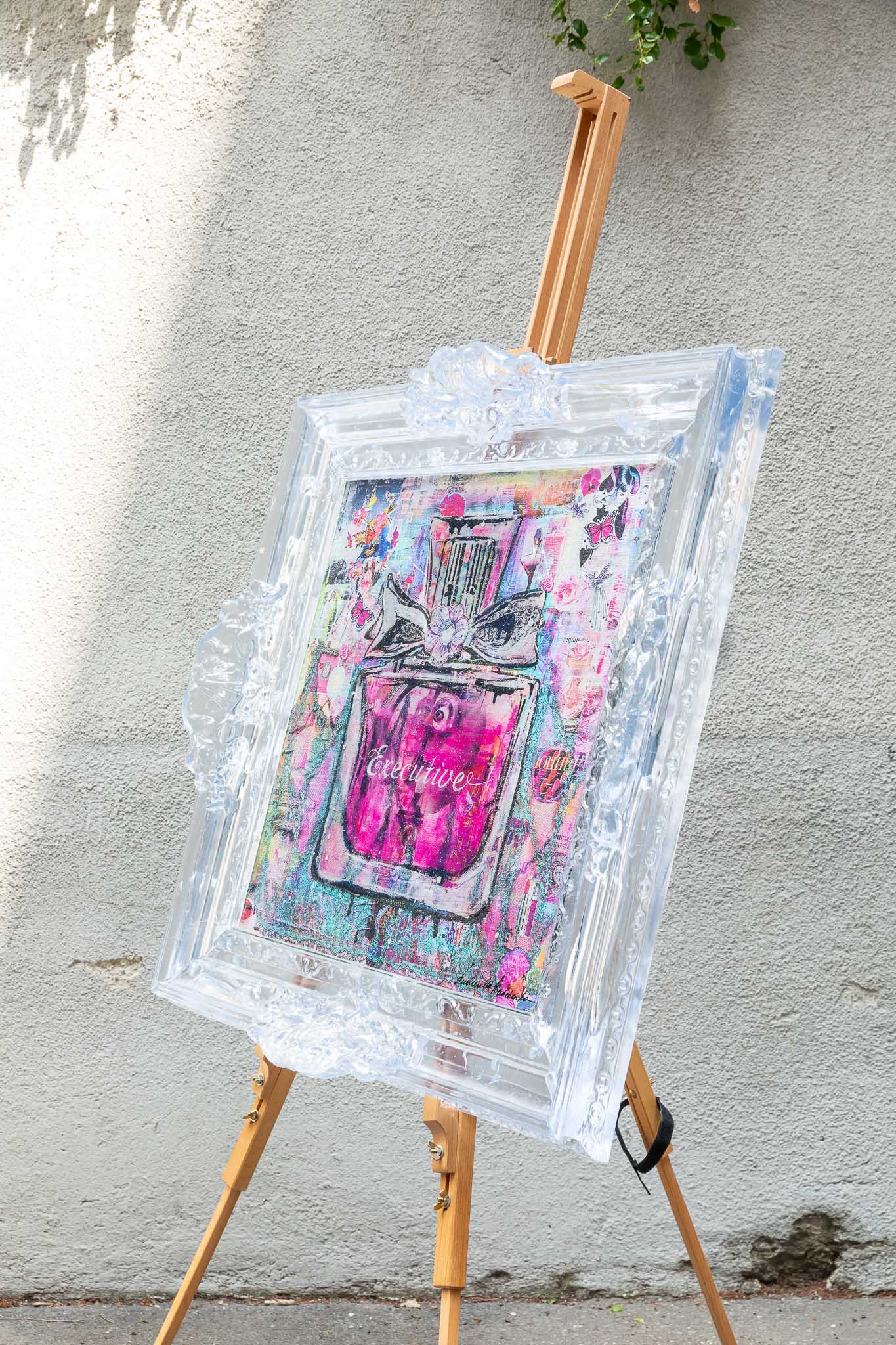 Executive Multiplo Darte In Materiali Riciclati 87X87Cm, Serie Art Reborn Limited Edition