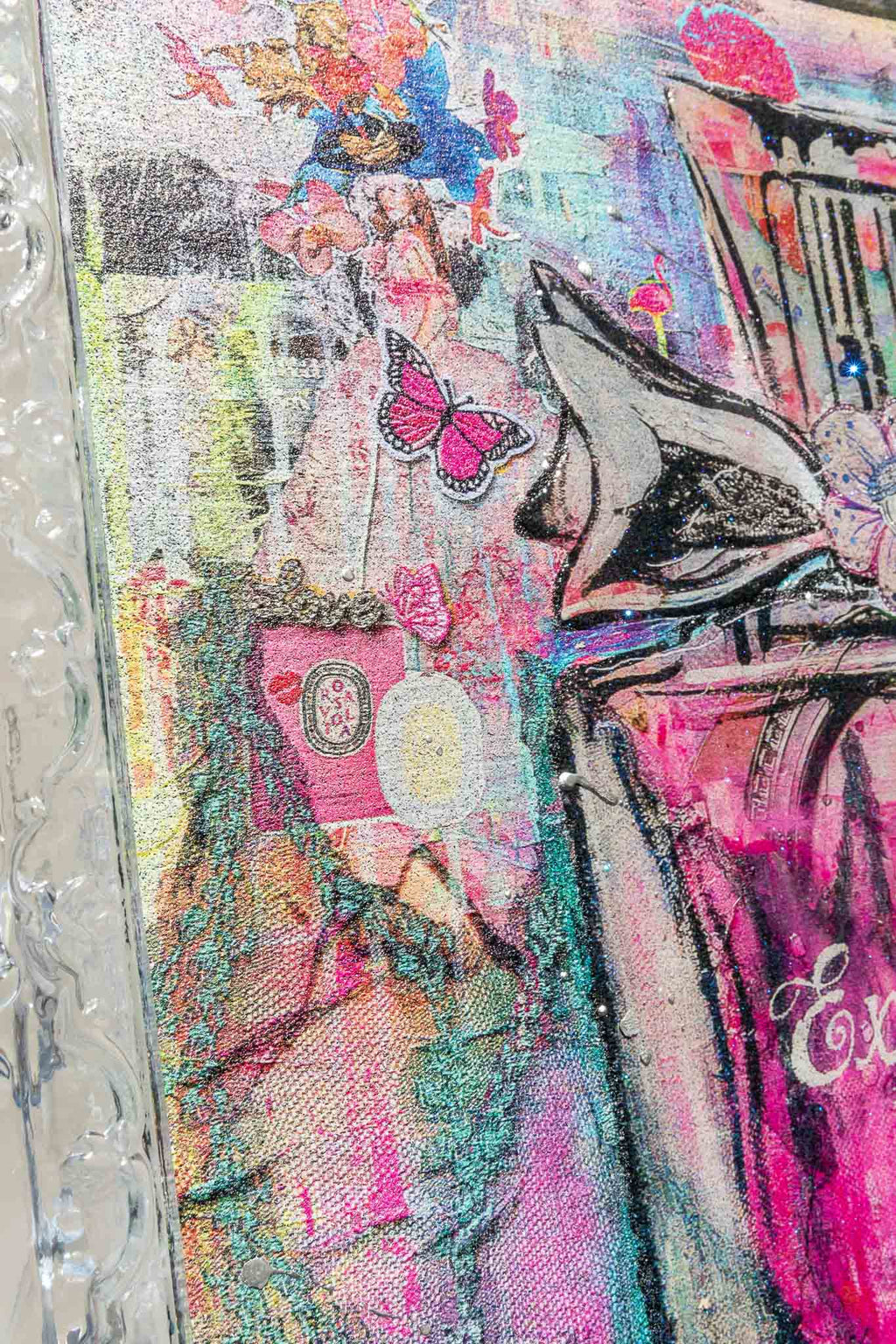 Executive Multiplo Darte In Materiali Riciclati 87X87Cm, Serie Art Reborn Limited Edition