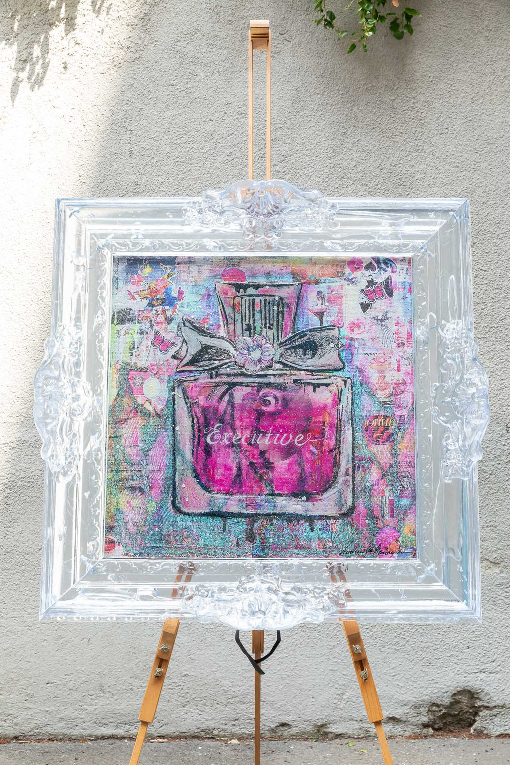 Executive Multiplo Darte In Materiali Riciclati 87X87Cm, Serie Art Reborn Limited Edition