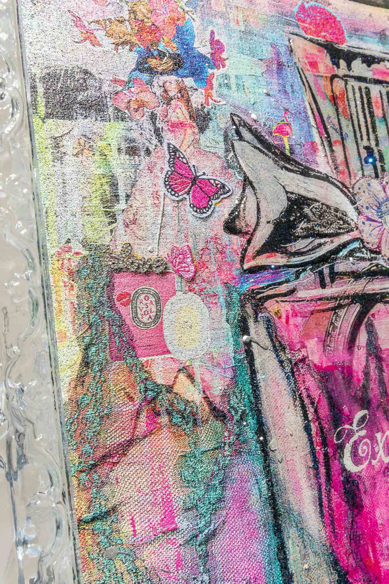 Executive Multiplo Darte In Materiali Riciclati 87X87Cm, Serie Art Reborn Limited Edition