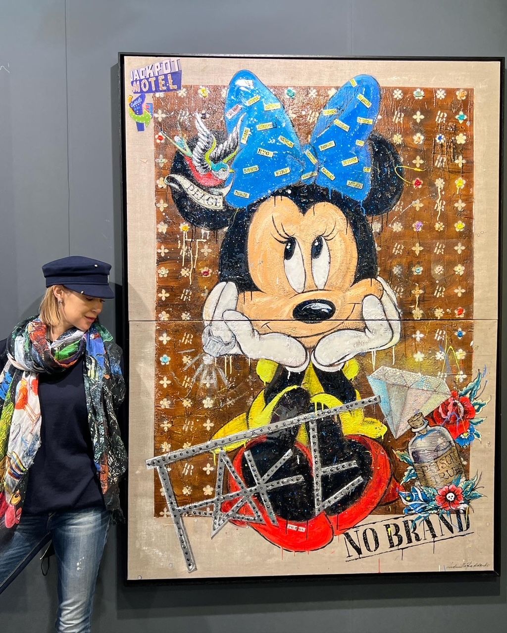 Fake True 2022 180X130Cm